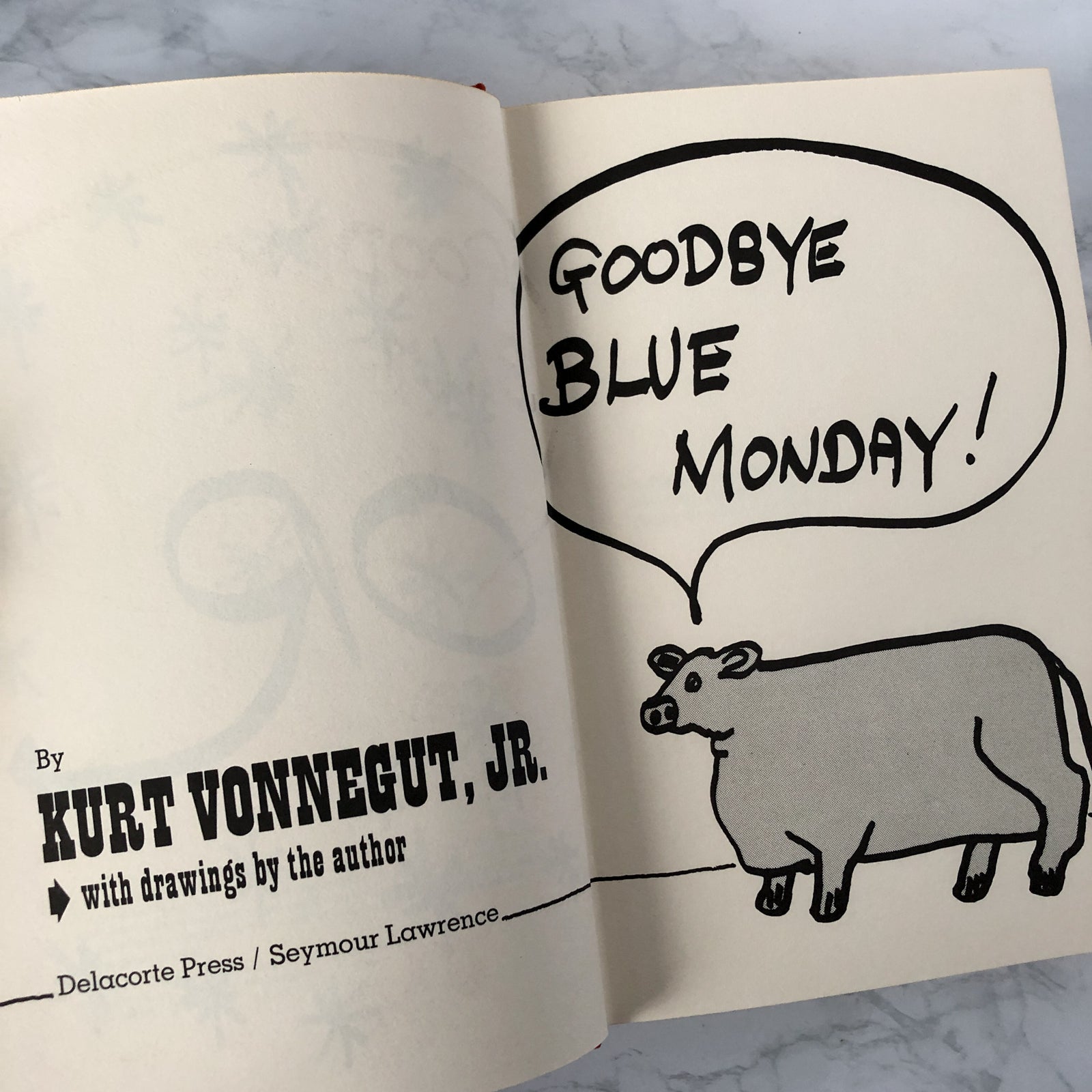 Breakfast of Champions by Kurt Vonnegut [FIRST EDITION] - Bookshop Apocalypse