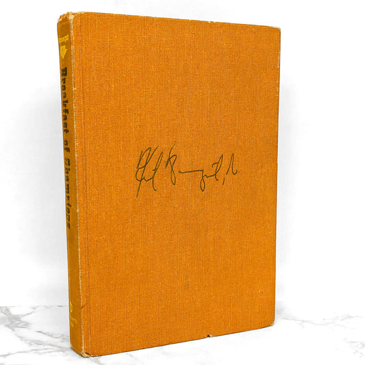 Breakfast of Champions by Kurt Vonnegut [FIRST BOOK CLUB EDITION] 1973