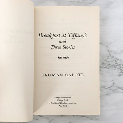 Breakfast at Tiffanys & Three Stories by Truman Capote [TRADE PAPERBACK / 2012]