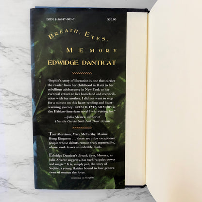 Breath, Eyes, Memory by Edwidge Danticat [FIRST EDITION / FIRST PRINTING] 1994