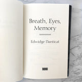 Breath, Eyes, Memory by Edwidge Danticat [FIRST EDITION / FIRST PRINTING] 1994