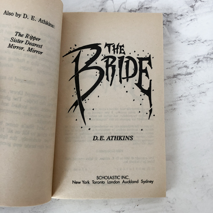 The Bride by D.E. Athkins [FIRST EDITION] - Bookshop Apocalypse
