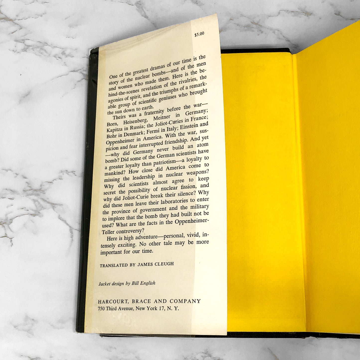 Brighter than a Thousand Suns: A Personal History of the Atomic Scientists by Robert Jungk [U.S. FIRST EDITION] 1958