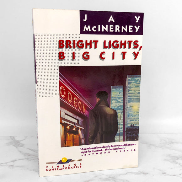 Bright Lights Big City by Jay McInerney [FIRST EDITION] 1984 • Vintage Contemporaries
