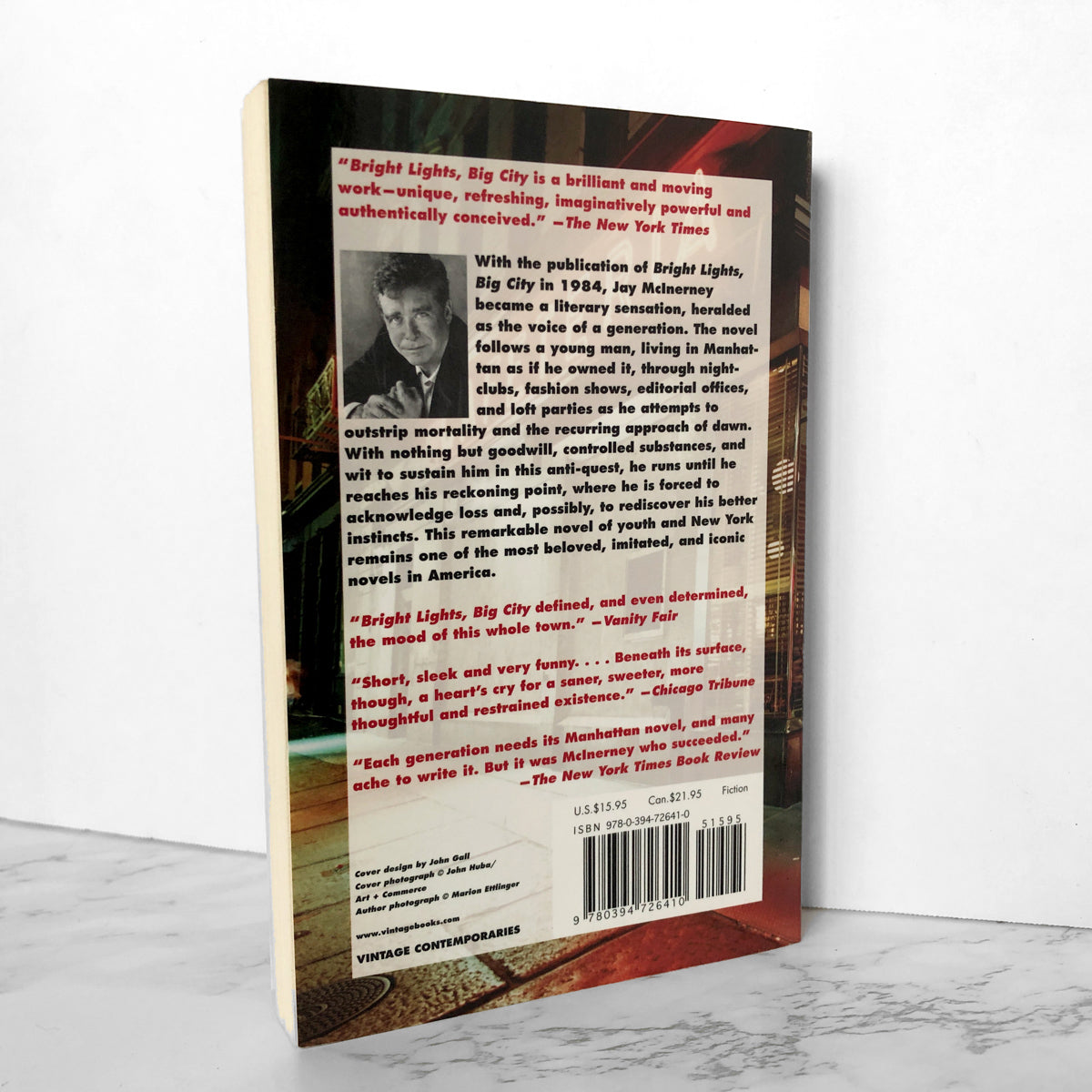 Bright Lights Big City by Jac McInerney [TRADE PAPERBACK / 2009] - Bookshop Apocalypse