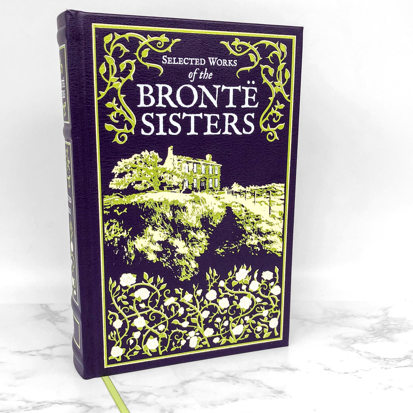 Selected Works of the Bronte Sisters: Jane Eyre, Wuthering Heights & The Tenant of Wildfell Hall [LEATHER-BOUND HARDCOVER]