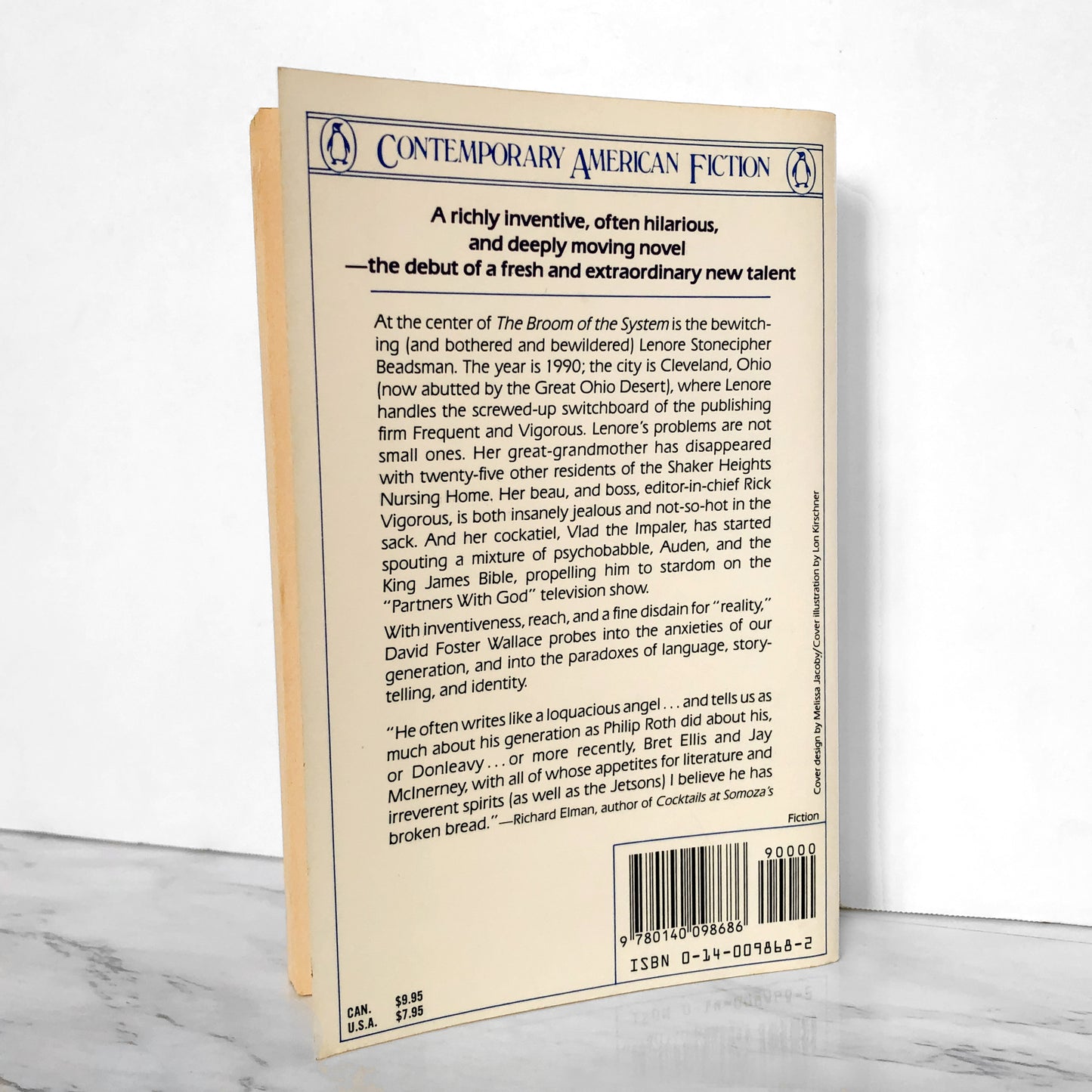 The Broom of the System by David Foster Wallace [FIRST EDITION / 1987]