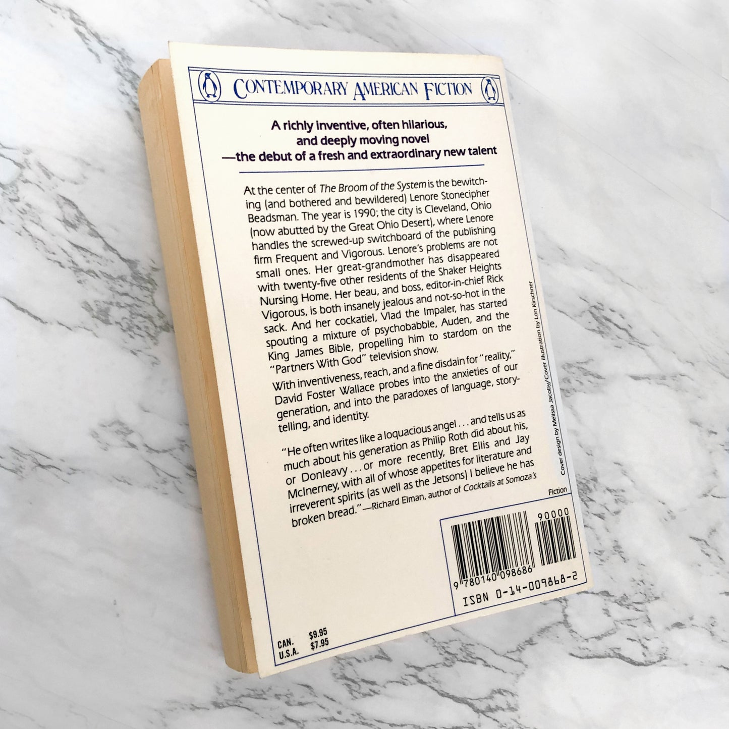 The Broom of the System by David Foster Wallace [FIRST EDITION / 1987]