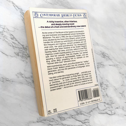 The Broom of the System by David Foster Wallace [FIRST EDITION / 1987]