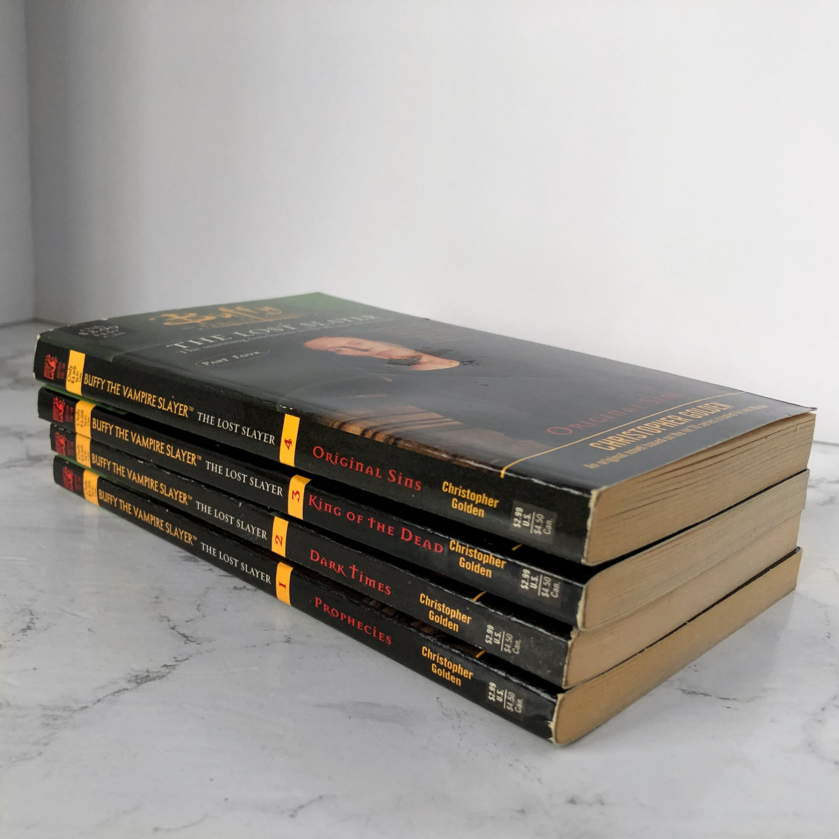 Buffy the Vampire Slayer: The Lost Slayer Vol. 1-4  by Christopher Golden [FOUR PAPERBACK SET] - Bookshop Apocalypse