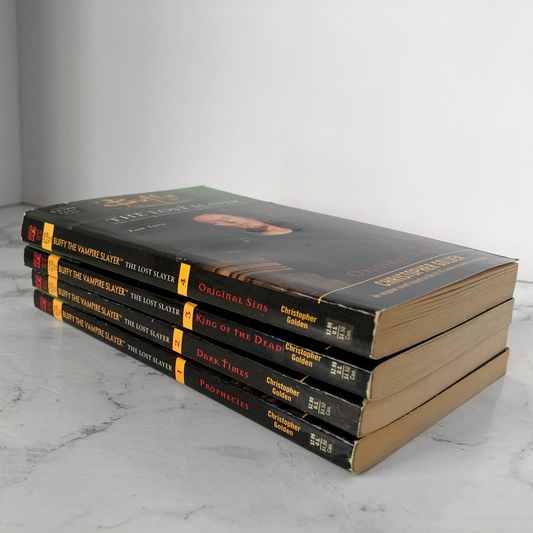 Buffy the Vampire Slayer: The Lost Slayer Vol. 1-4  by Christopher Golden [FOUR PAPERBACK SET] - Bookshop Apocalypse