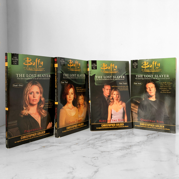 Buffy the Vampire Slayer: The Lost Slayer Vol. 1-4  by Christopher Golden [FOUR PAPERBACK SET] - Bookshop Apocalypse