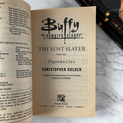 Buffy the Vampire Slayer: The Lost Slayer Vol. 1-4  by Christopher Golden [FOUR PAPERBACK SET] - Bookshop Apocalypse