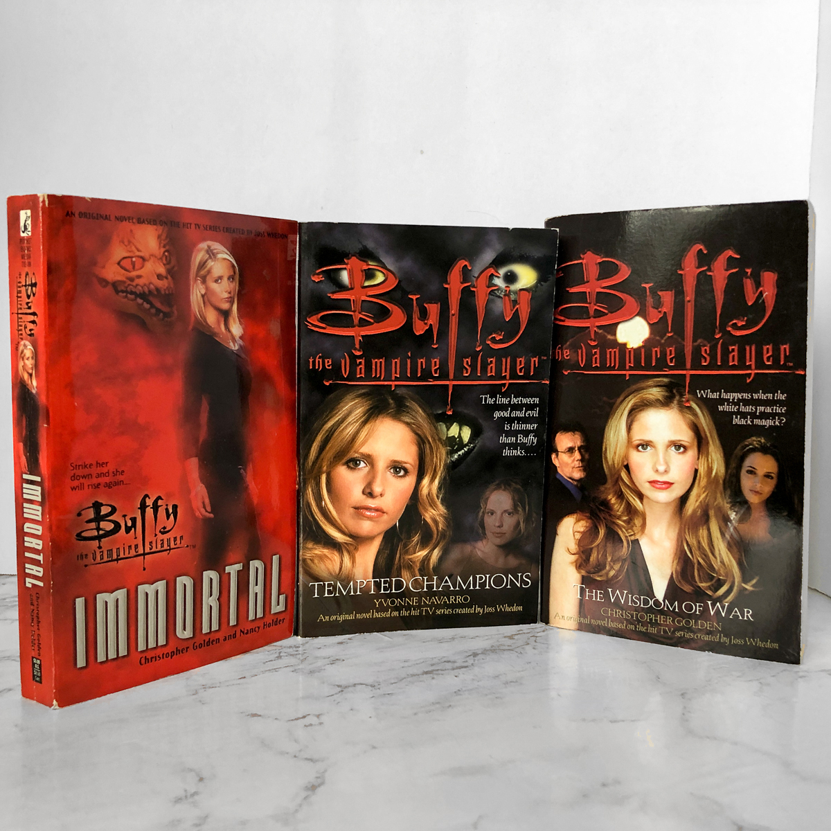Buffy the Vampire Slayer: Novelizations by Christopher Golden [EIGHT PAPERBACK SET] - Bookshop Apocalypse