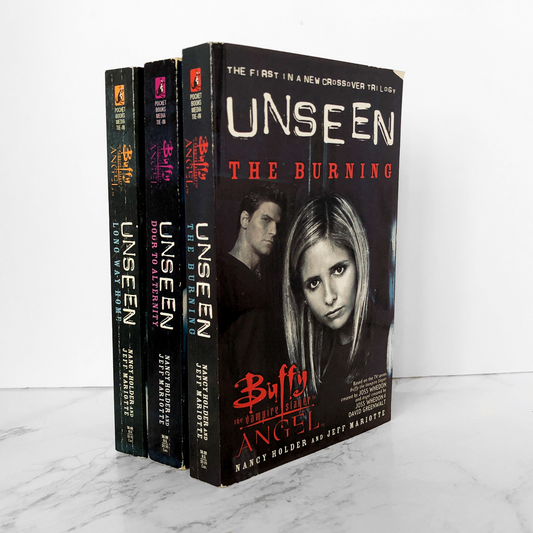 Buffy the Vampire Slayer X Angel : The Unseen Trilogy [THREE PAPERBACK SET] - Bookshop Apocalypse