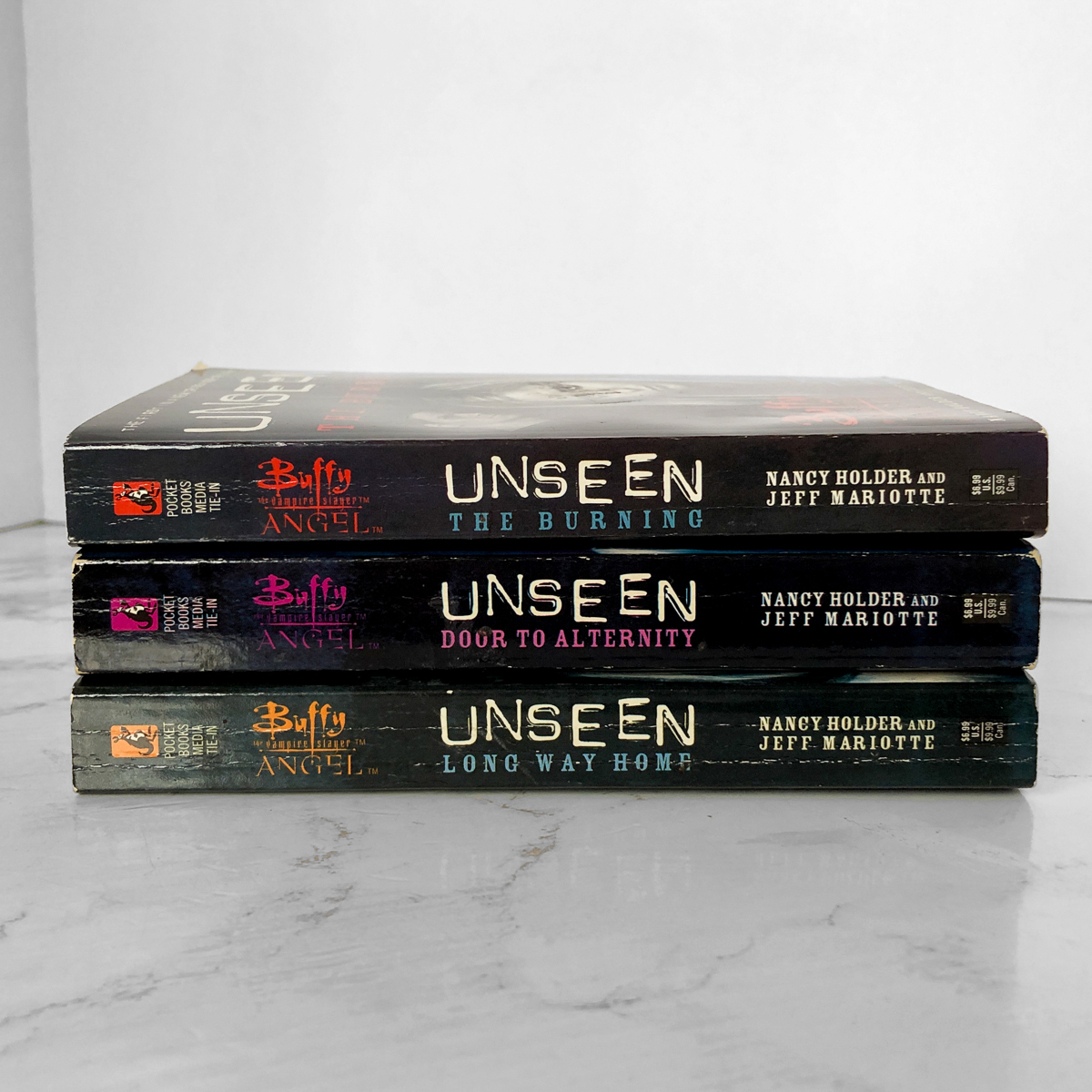 Buffy the Vampire Slayer X Angel : The Unseen Trilogy [THREE PAPERBACK SET] - Bookshop Apocalypse