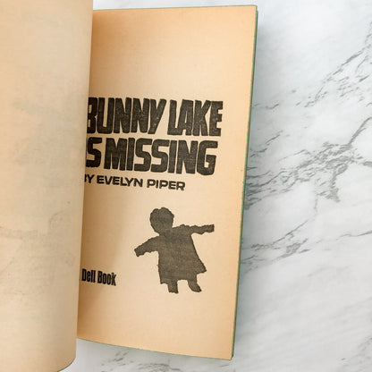 Bunny Lake is Missing by Evelyn Piper [1965 DELL PAPERBACK]