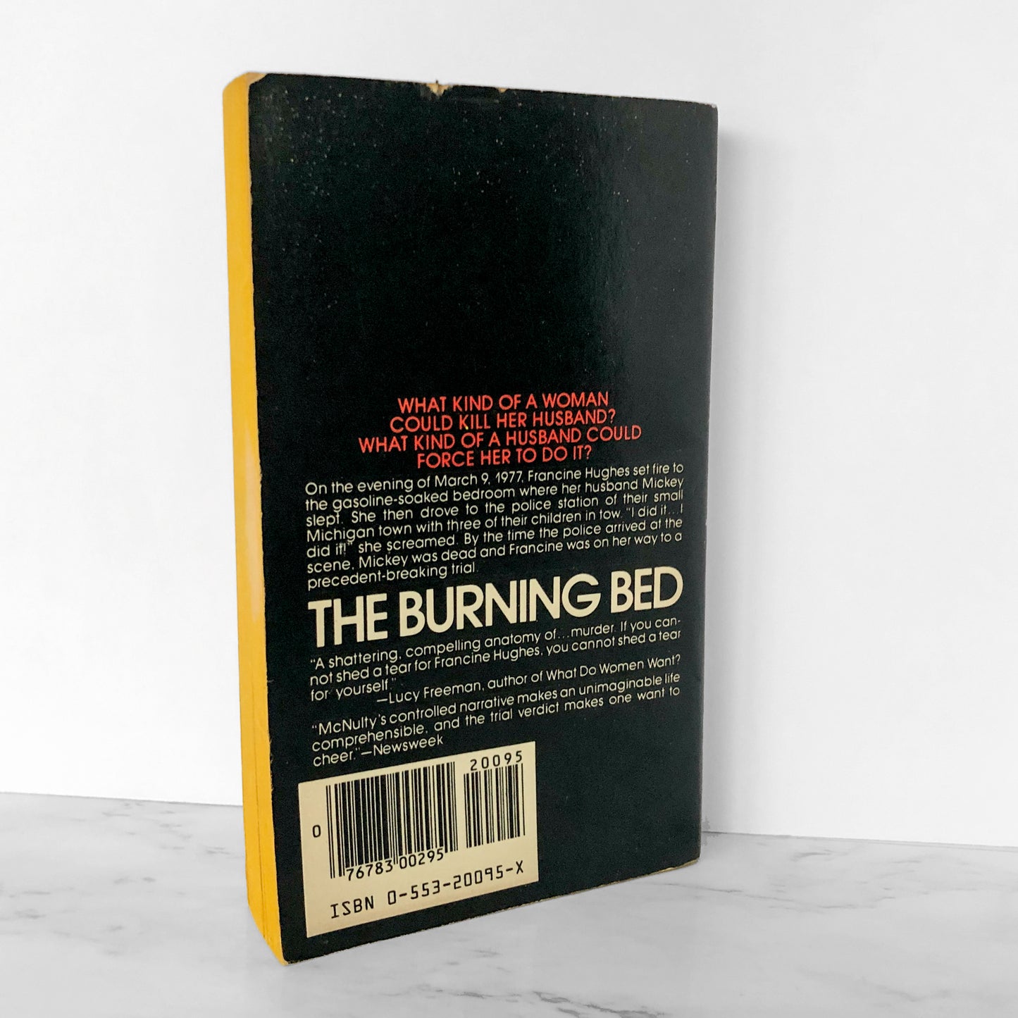 The Burning Bed by Faith McNulty [FIRST PAPERBACK PRINTING] 1981