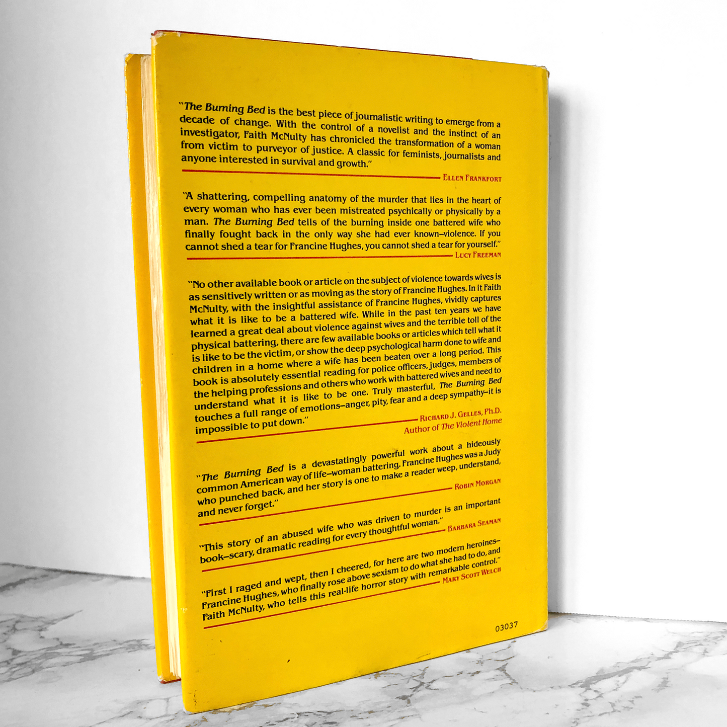 The Burning Bed by Faith McNulty [BOOK CLUB FIRST EDITION / 1979]