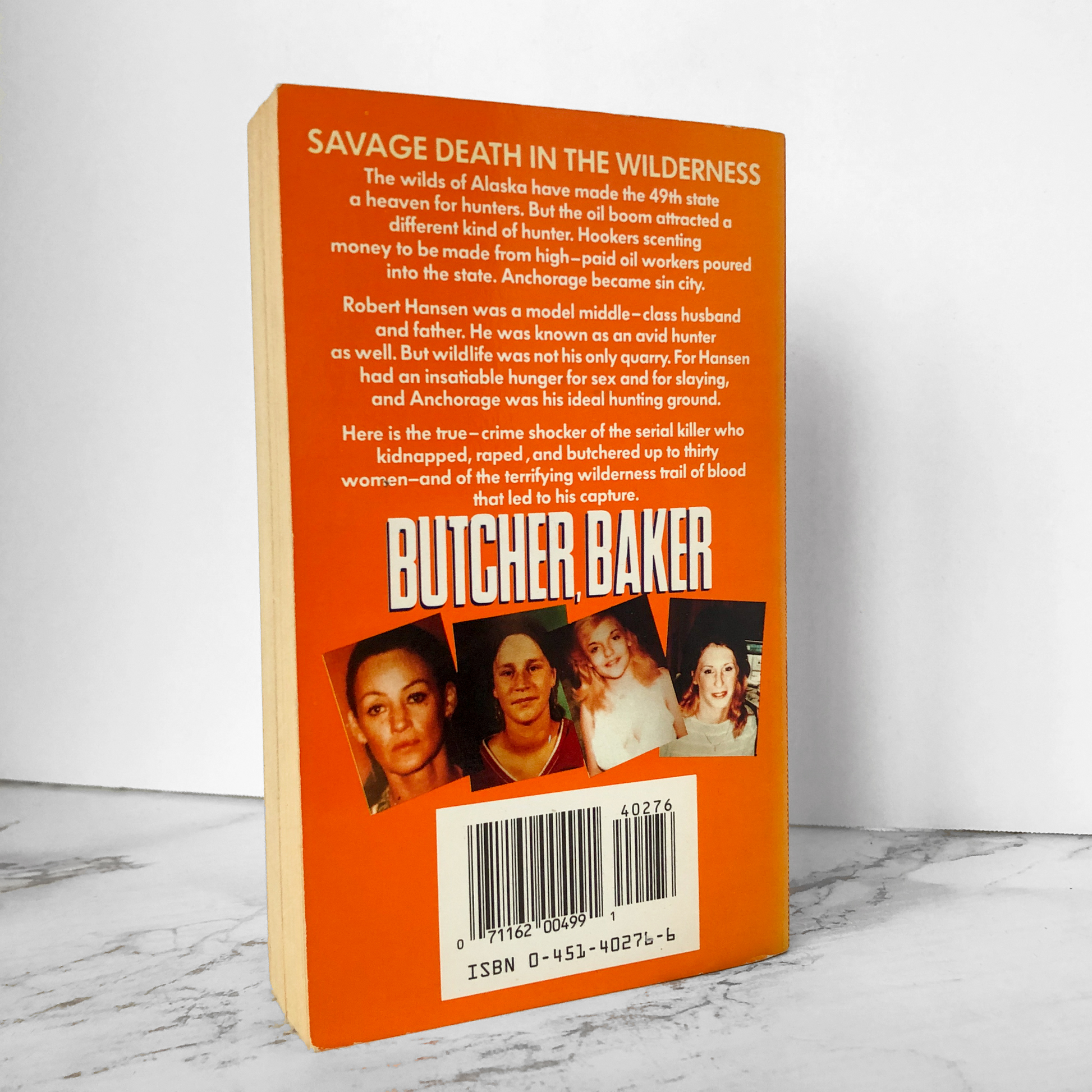 Butcher Baker: A True Account of Serial Murder by Walter Gilmour & Leland E. Hale [FIRST PRINTING] - Bookshop Apocalypse