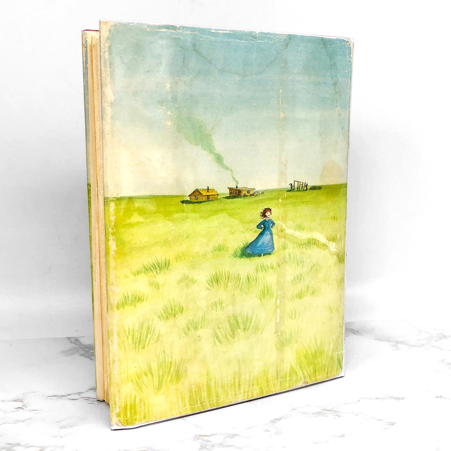 By the Shores of Silver Lake by Laura Ingalls Wilder • Garth Williams [SECOND HARDCOVER EDITION] 1953 • Harper & Bros. • Little House #5