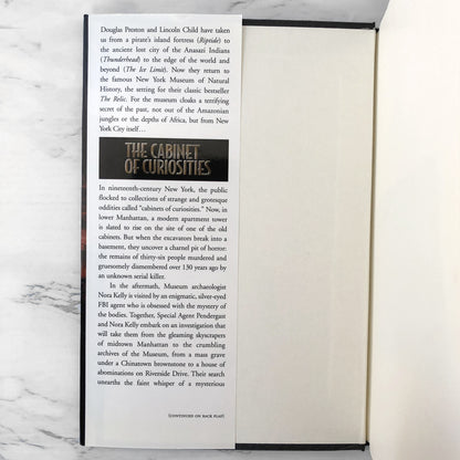 The Cabinet of Curiosities by Douglas Preston & Lincoln Child [2002 HARDCOVER]