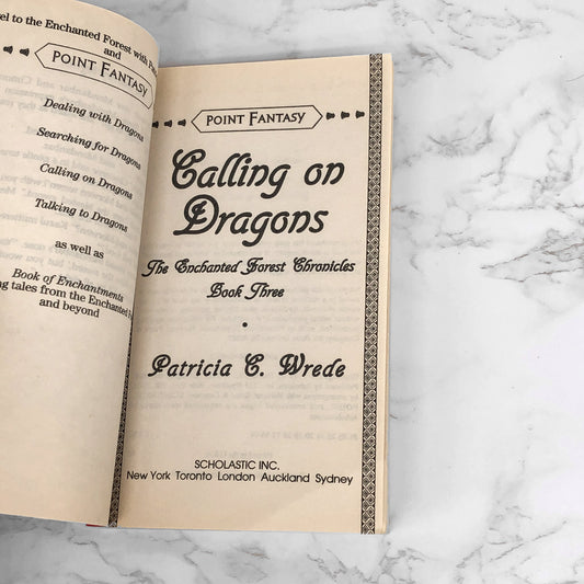 Calling on Dragons by Patricia C. Wrede [1994 PAPERBACK]