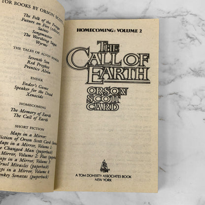 The Call of Earth by Orson Scott Card [1994 PAPERBACK] • Homecoming Saga #2