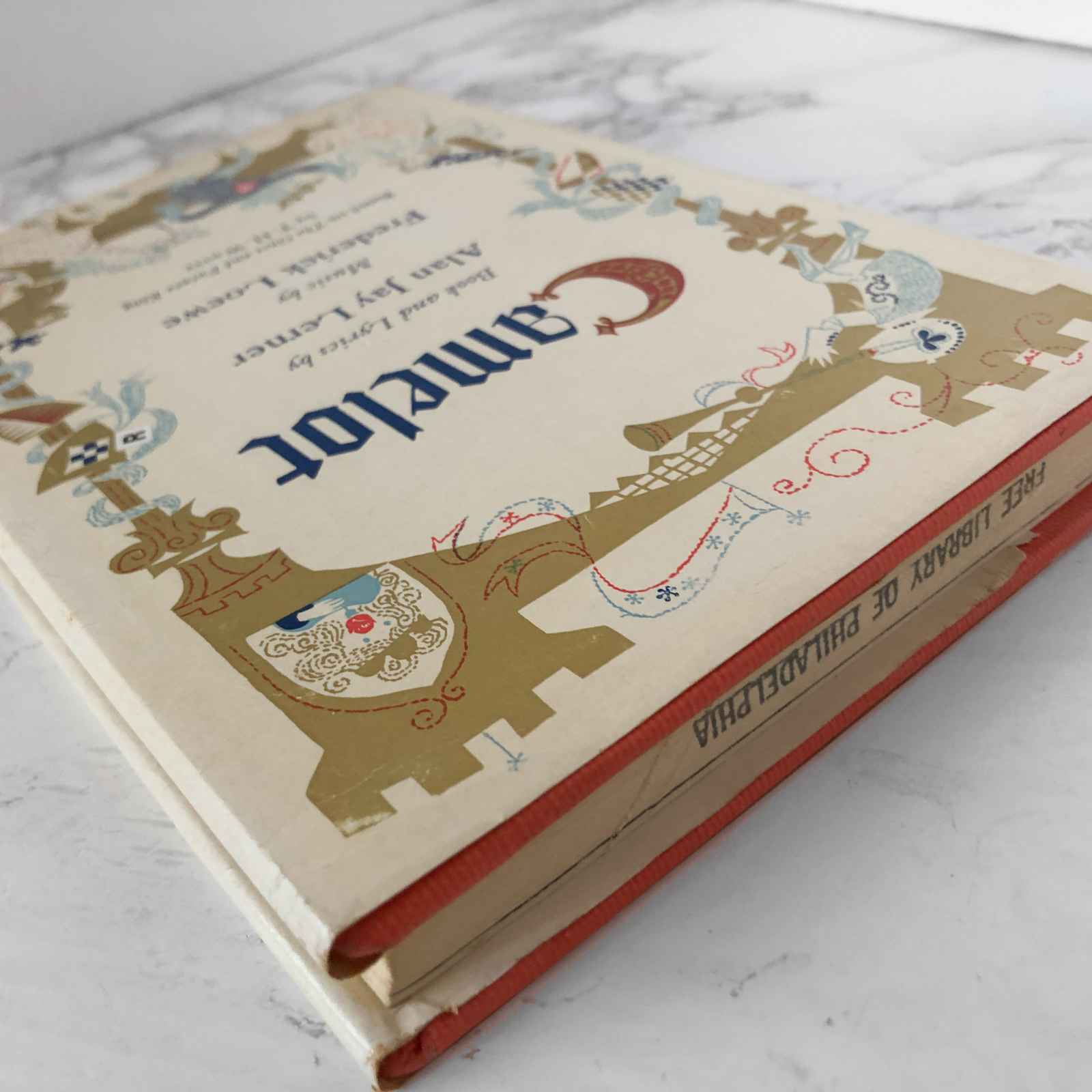 Camelot : A Musical by Alan Jay Lerner & Frederic Loewe [FIRST EDITION] - Bookshop Apocalypse