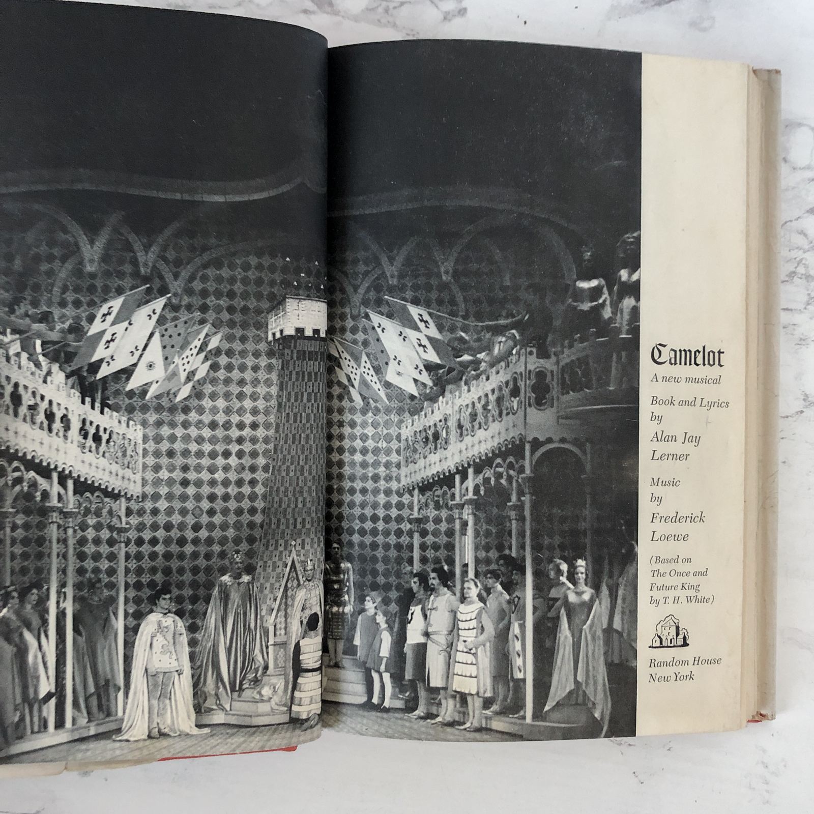 Camelot : A Musical by Alan Jay Lerner & Frederic Loewe [FIRST EDITION] - Bookshop Apocalypse