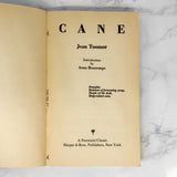 Cane by Jean Toomer [1969 PAPERBACK] • Harper & Row