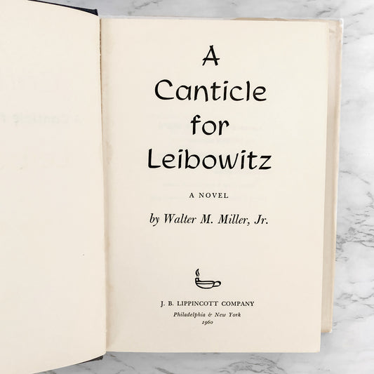 A Canticle for Leibowitz by Walter M. Miller Jr. [FIRST EDITION / THIRD IMPRESSION] 1960