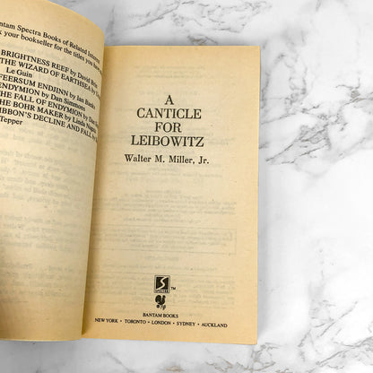 A Canticle for Leibowitz by Walter M. Miller Jr. [1988 PAPERBACK]
