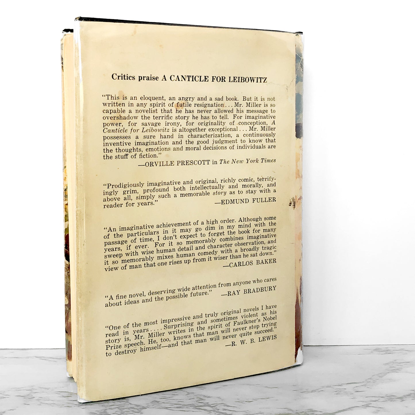 A Canticle for Leibowitz by Walter M. Miller Jr. [FIRST EDITION / THIRD IMPRESSION] 1960