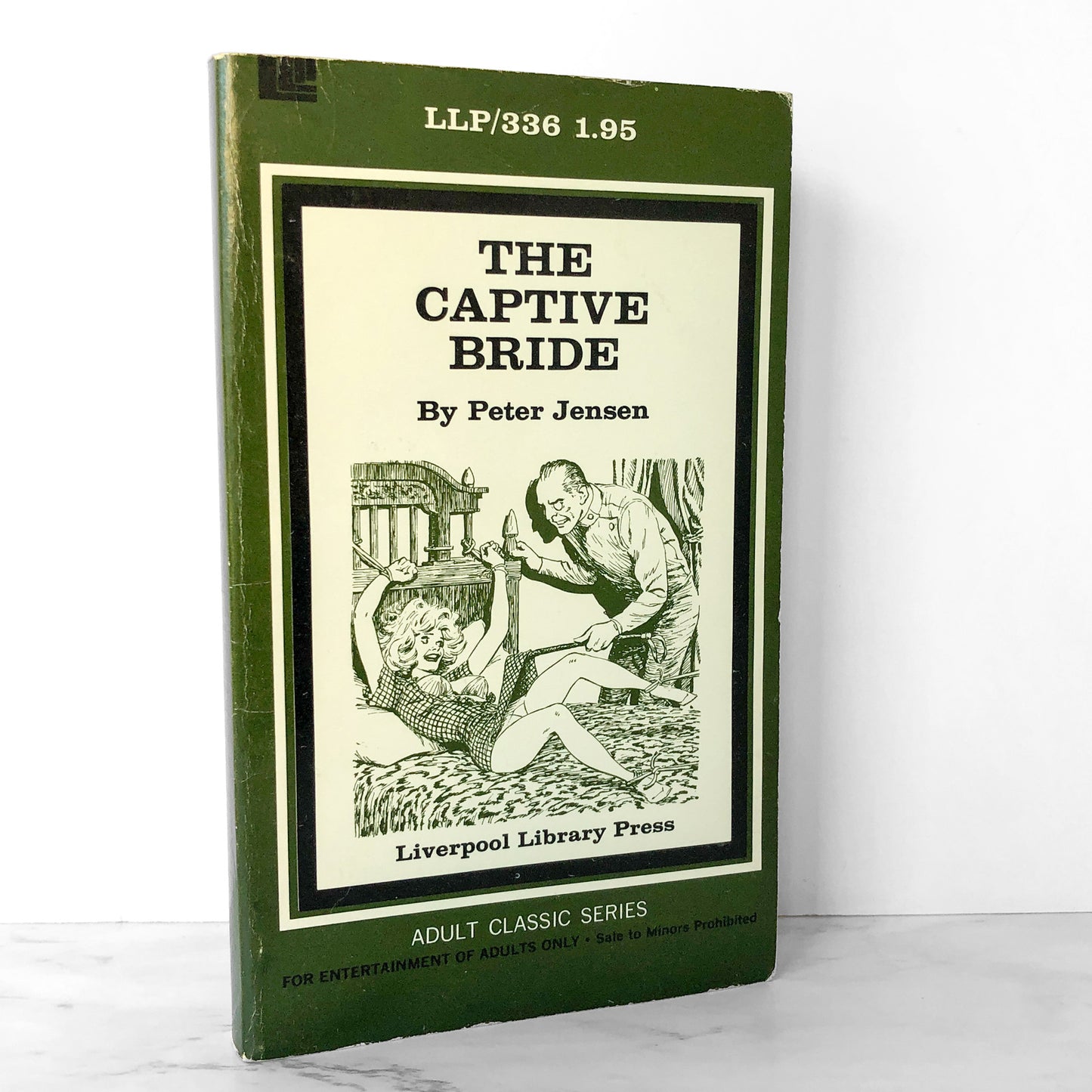 Captive Bride by Peter Jensen [1973 SLEAZE PAPERBACK]