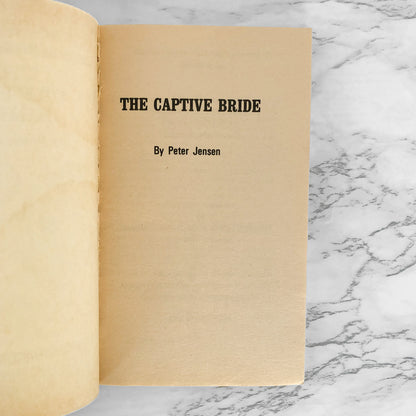 Captive Bride by Peter Jensen [1973 SLEAZE PAPERBACK]