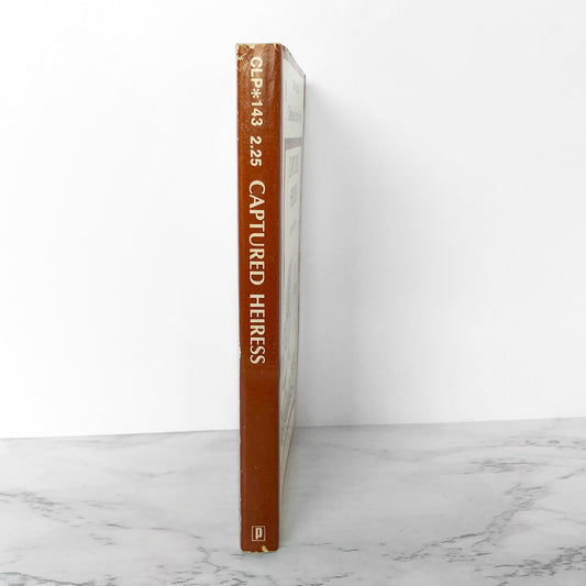 Captured Heiress by Frank Chase [1974 SLEAZE PAPERBACK]