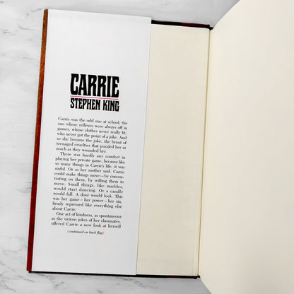 Carrie by Stephen King [FIRST BOOK CLUB EDITION] 1974 / MINT!