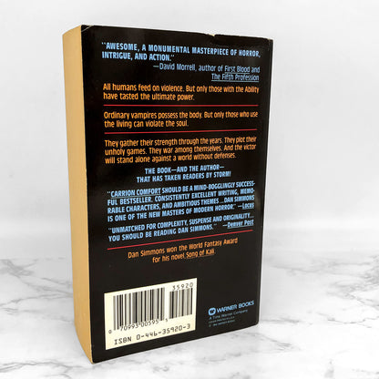 Carrion Comfort by Dan Simmons [FIRST PAPERBACK PRINTING] 1990