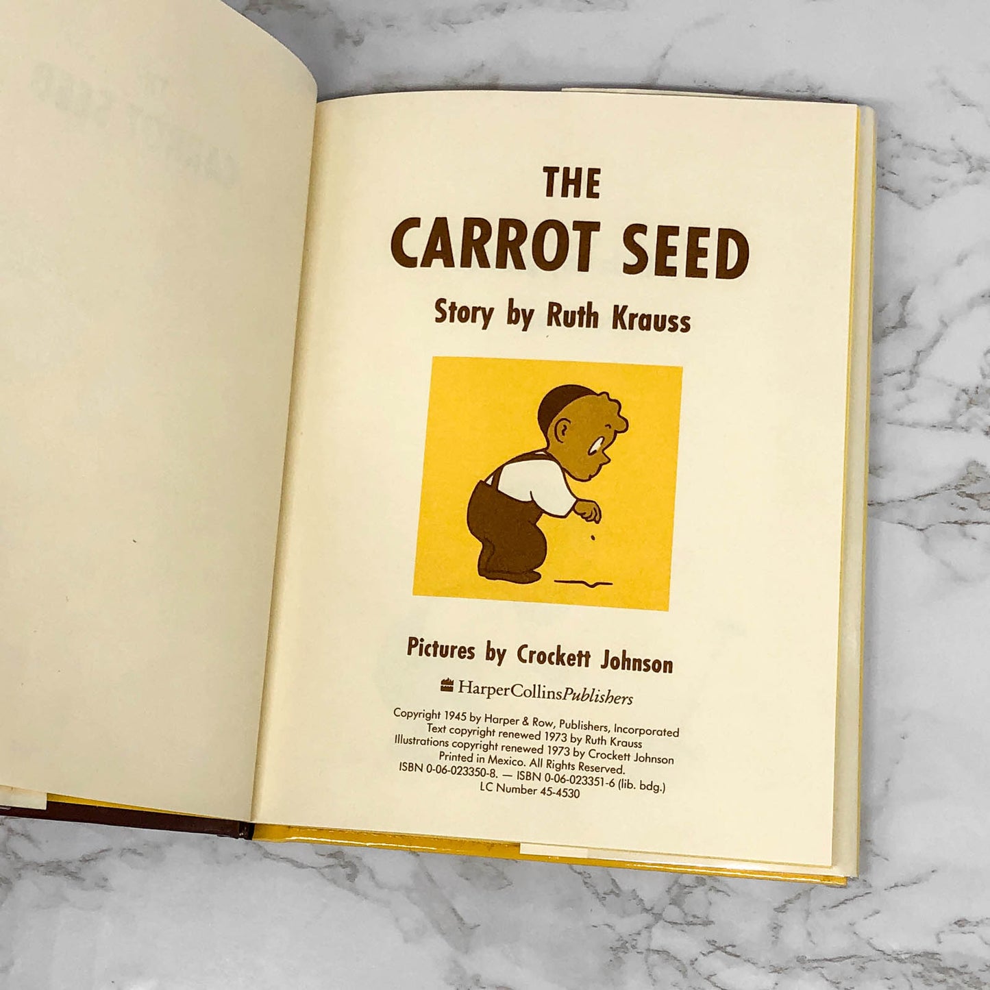 The Carrot Seed by Ruth Krauss [FIRST EDITION]