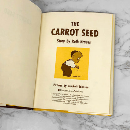 The Carrot Seed by Ruth Krauss [FIRST EDITION]