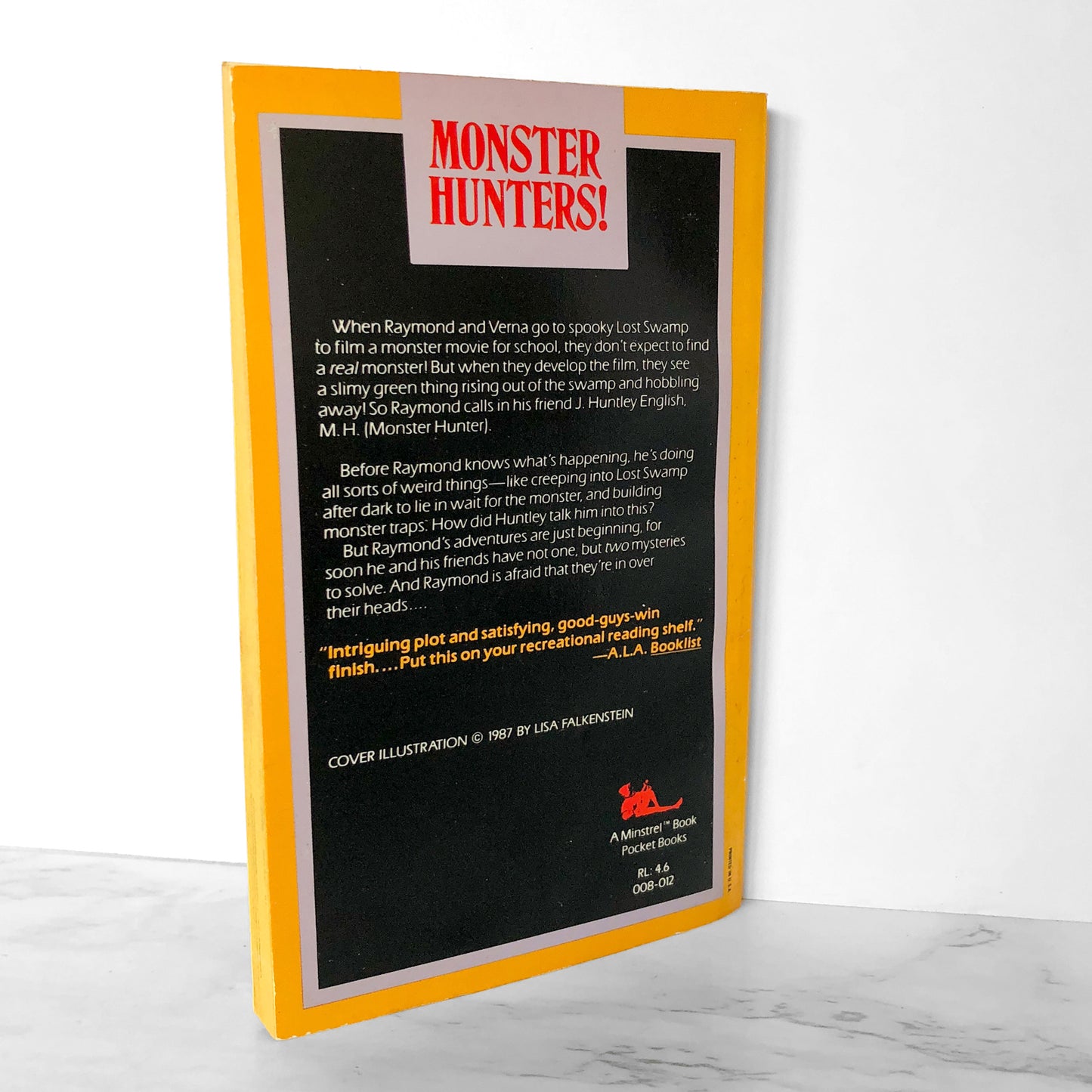 The Case of the Horrible Swamp Monster by Drew Stevenson [1987 PAPERBACK]