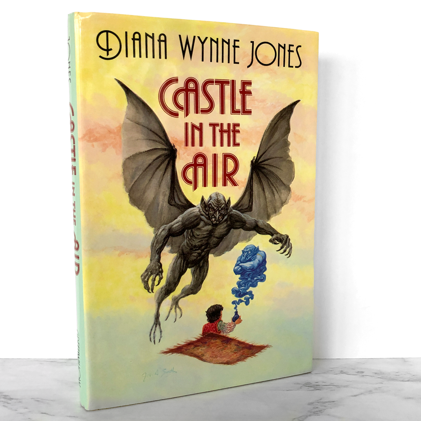 Castle in the Air by Diana Wynne Jones [FIRST EDITION / 4th PRINTING] Howl's Moving Castle #2