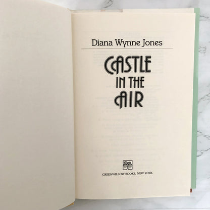 Castle in the Air by Diana Wynne Jones [FIRST EDITION / 4th PRINTING] Howl's Moving Castle #2