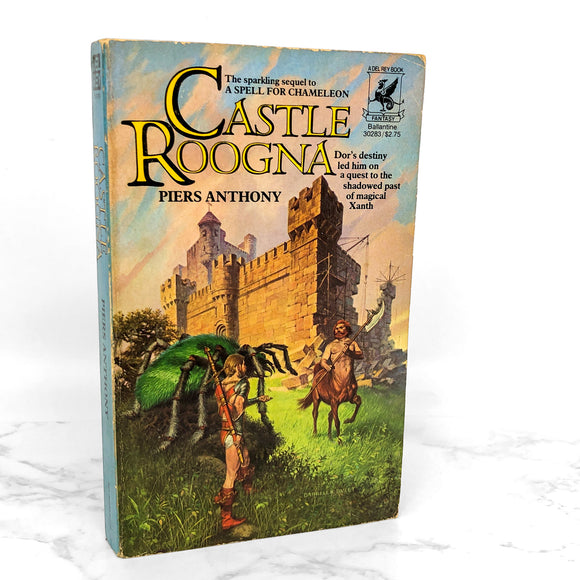 Castle Roogna by Piers Anthony [1983 PAPERBACK] Del•Rey • Xanth #3