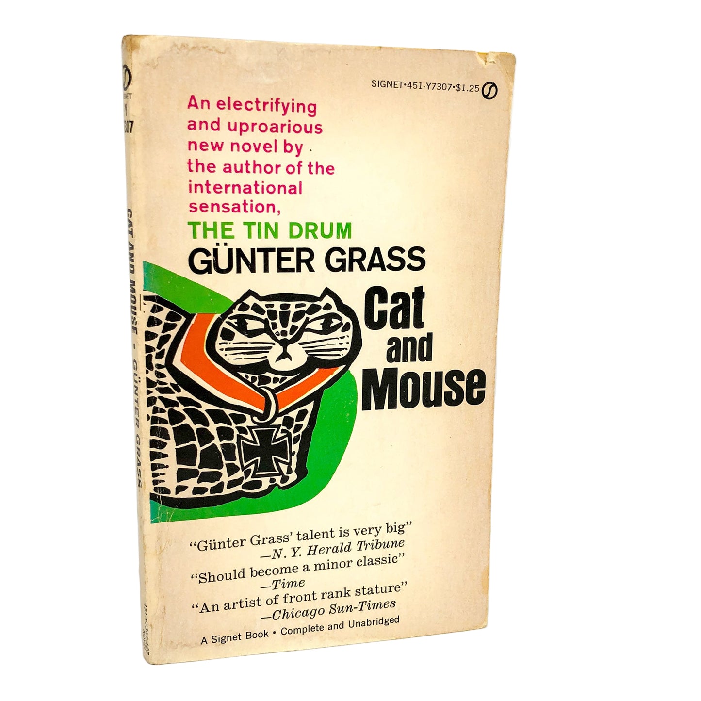 Cat and Mouse by Günter Grass [FIRST PAPERBACK EDITION] 1964