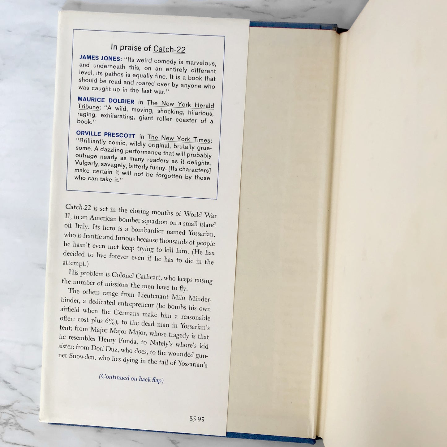 Catch-22 by Joseph Heller [FIRST EDITION / TENTH PRINTING] 1961