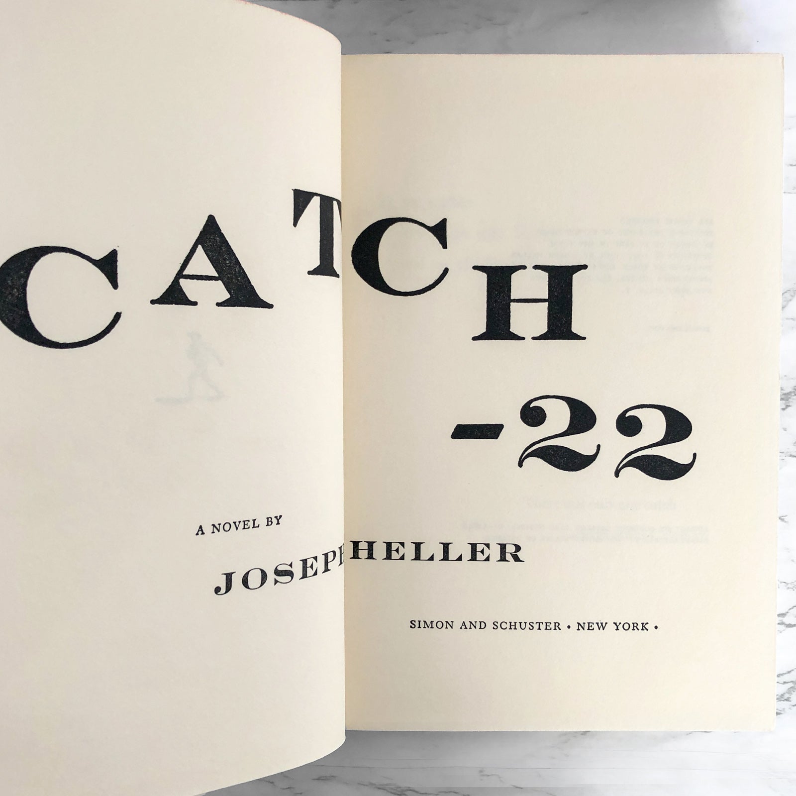 Catch-22 by Joseph Heller [FIRST EDITION / TENTH PRINTING] 1961