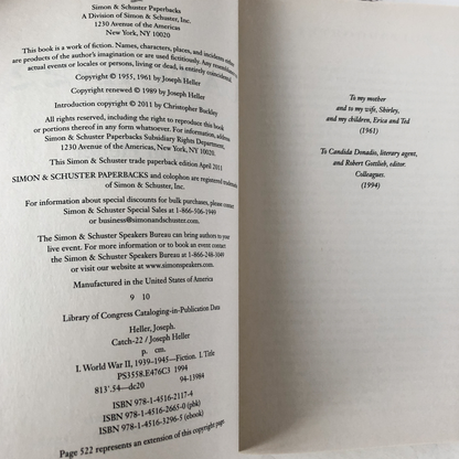 Catch-22 by Joseph Heller [50th ANNIVERSARY] - Bookshop Apocalypse