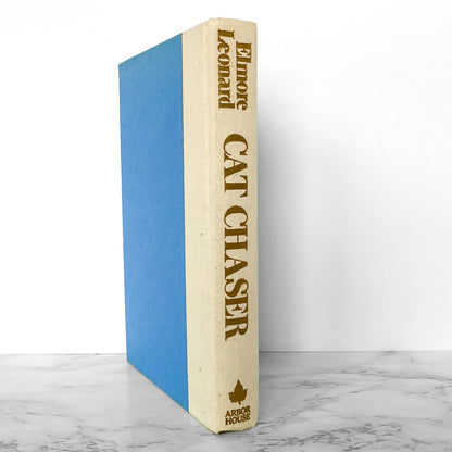Cat Chaser by Elmore Leonard SIGNED! [FIRST EDITION • FIRST PRINTING] 1982
